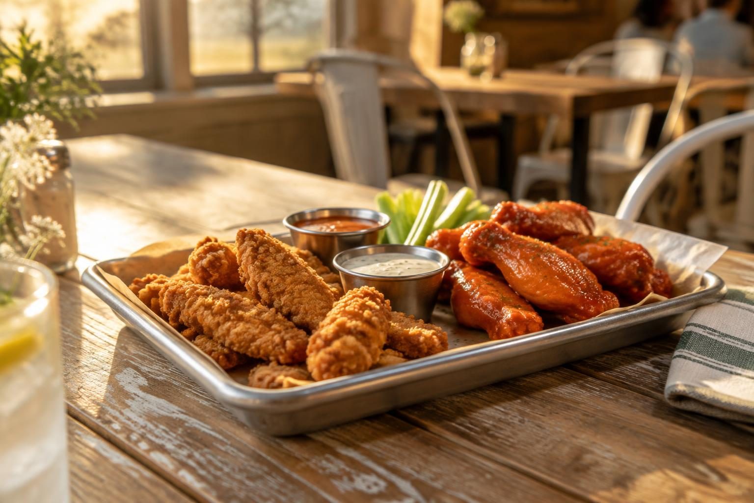 Zaxbys Chicken Fingers & Buffalo Wings