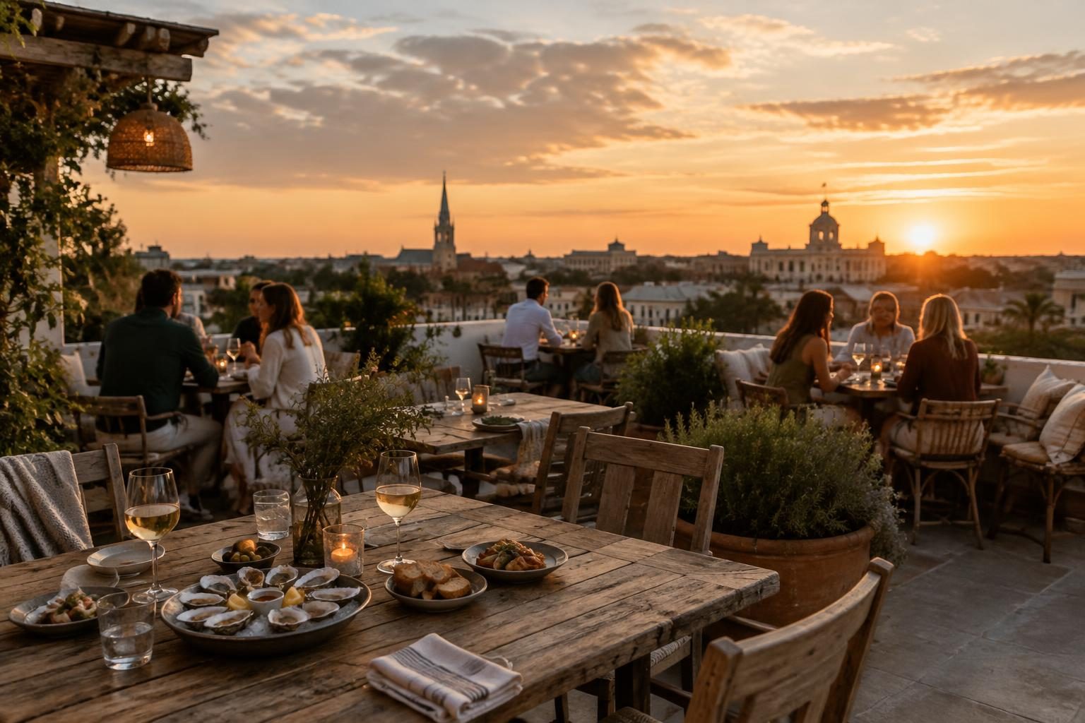 Culamar + Rooftop Tapas + Oyster Bar