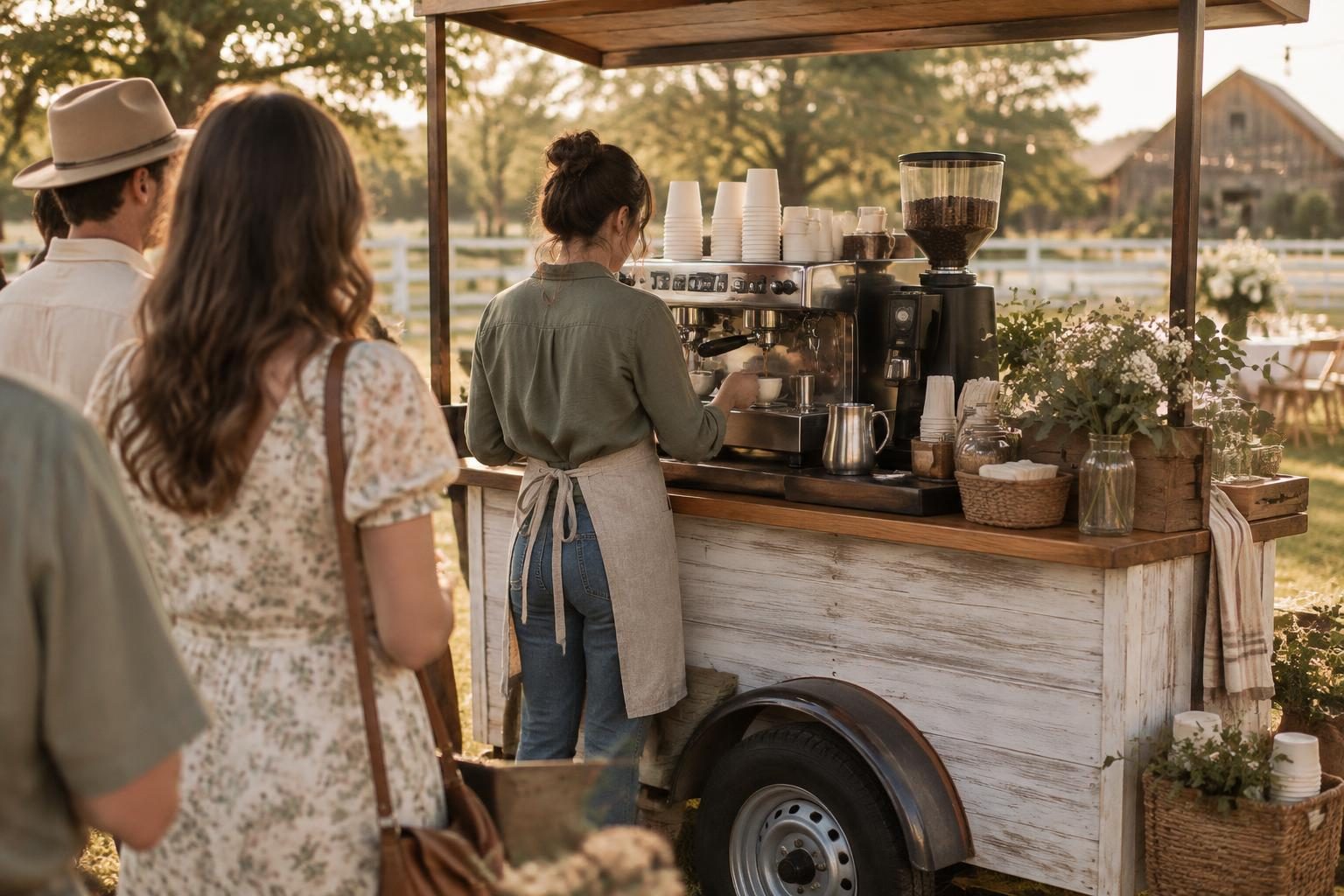 Shaws Coffee Cart | Nashville Coffee Catering