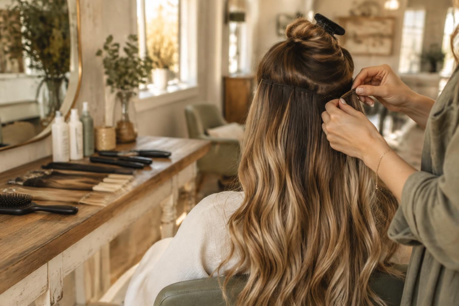 Melted Salon + Extension Bar