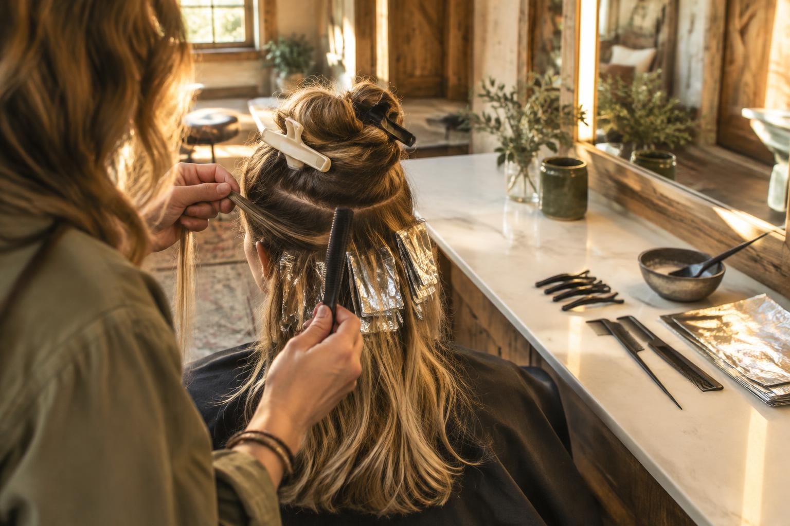 Tease hair & co